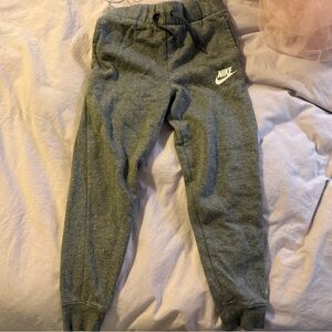 Nike Kids Charcoal Gray Sweatpants